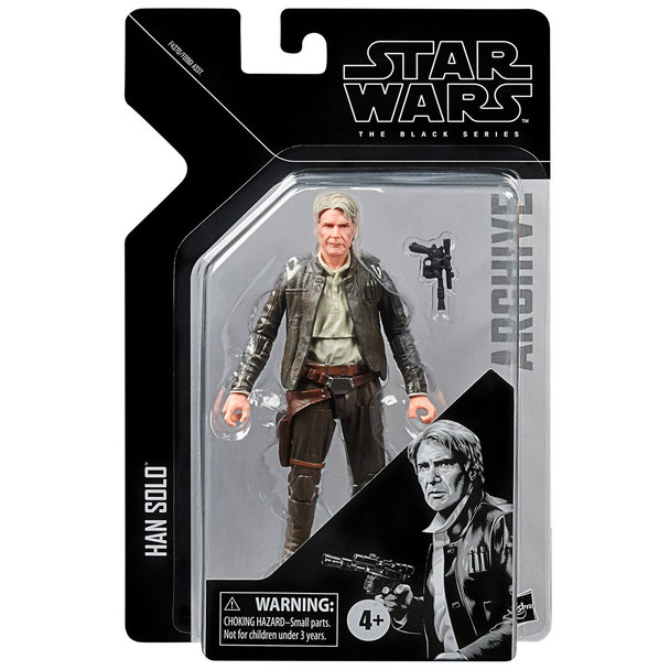 Star Wars The Black Series Archive Han Solo (The Force Awakens) 6-Inch Action Figure