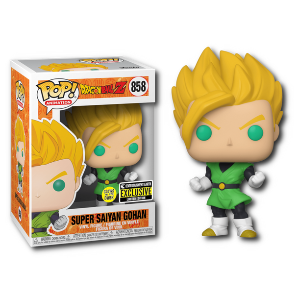 POP! Anime Dragon Ball Z Super Saiyan Gohan Glow #858