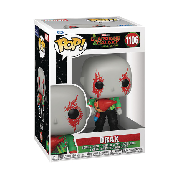 Pop! Marvel Holiday: Guardians of The Galaxy - Drax #1106