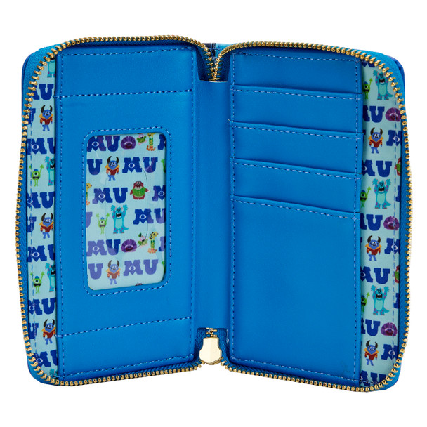 Loungefly Pixar Monsters University Scare Games Zip Around Wallet