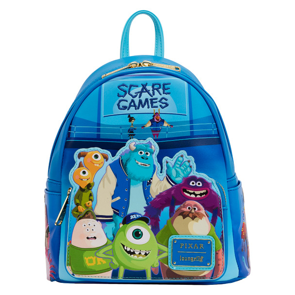 Loungefly Pixar Monsters University Scare Games Mini Backpack