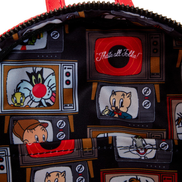 Loungefly Looney Tunes Thats All Folks Mini Backpack