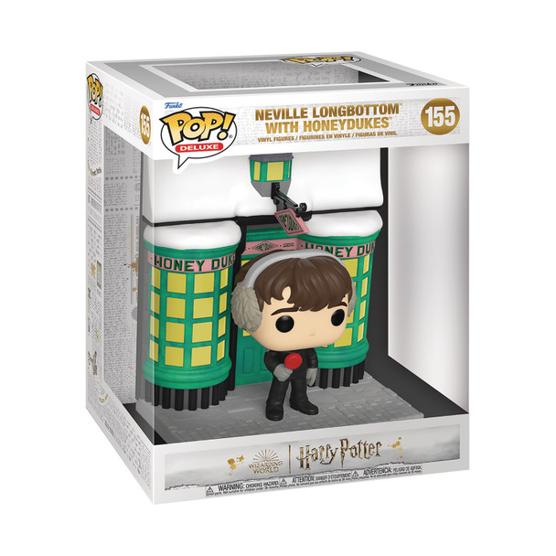 Pop! Deluxe: Harry Potter: Hogsmeade - Neville Longbottom with Honeydukes #155