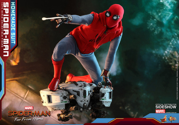 Hot Toys Far From Home Spider-Man (Homemade Suit) Figure (NO SHIPPER)