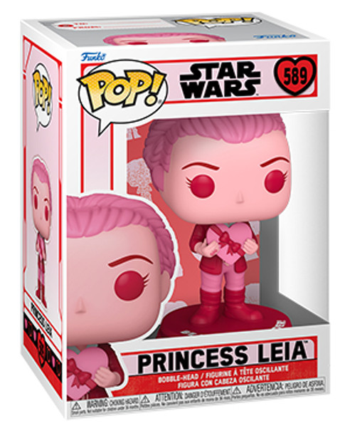 Pop! Star Wars: Valentines - Princess Leia #589