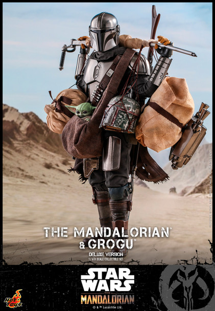 The Mandalorian and Grogu (Deluxe Version) Sixth Scale Figure Set