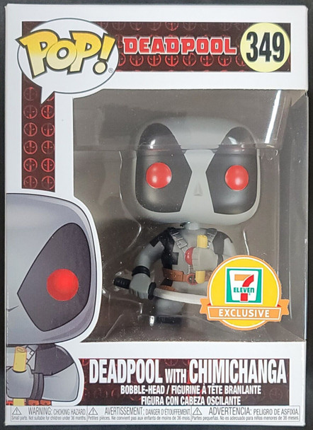 Pop Marvel: Deadpool with Chimichanga #349 7\11