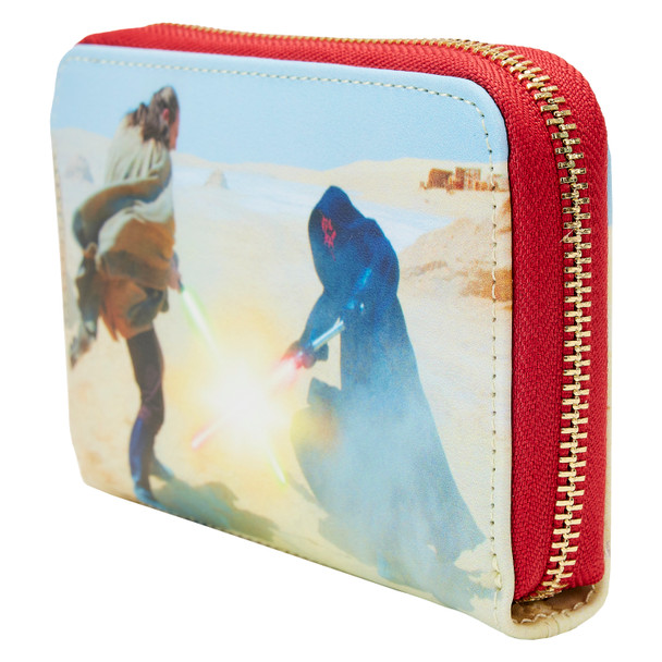 Loungefly Star Wars Scenes Series Phantom Menace  Zip Around Wallet