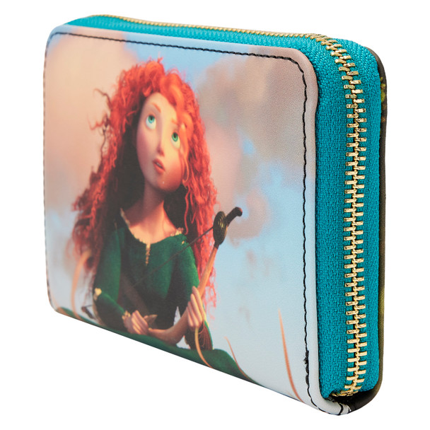 Loungefly Disney Brave Merida Princess Scene Zip Around Wallet