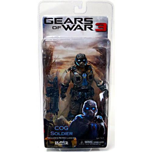 Cog Soldier Includes Retro Lance Gears Of War 3 - Comic Spot