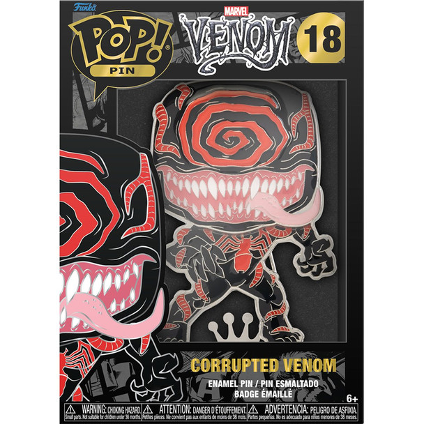 Corrupted Venom Large Enamel Pop! Pin #18