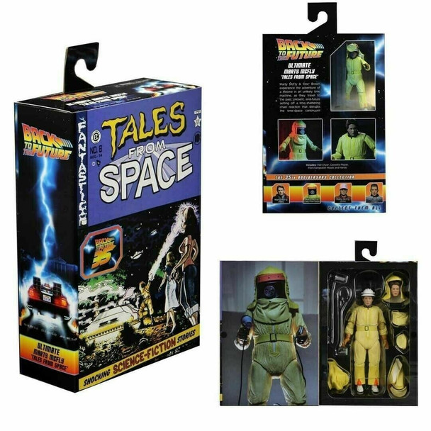 Back to The Future Ultimate Marty McFly 7" Action Figure Tales from Space