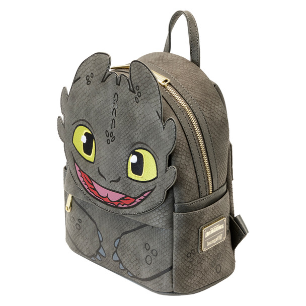 Loungefly Dreamworks How To Train Your Dragon Toothless Cosplay Mini Backpack