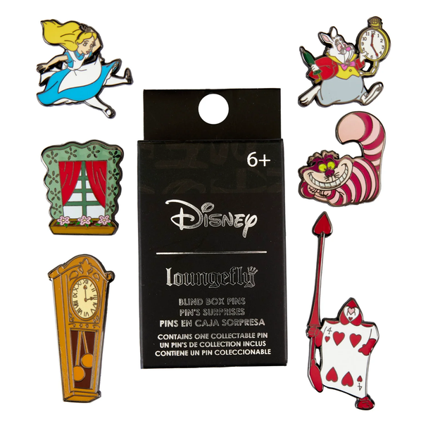 Loungefly Disney Alice in Wonderland Blind Box Pins [ONE RANDOM]