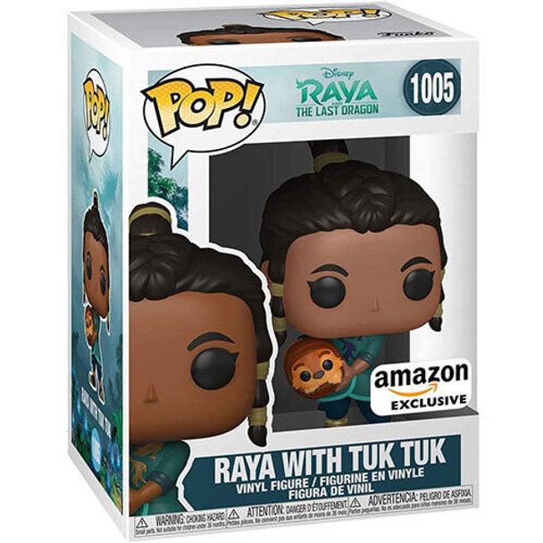 Pop! Disney: Raya and The Last Dragon – Raya and Baby Tuk Tuk  Amazon Exclusive #1005