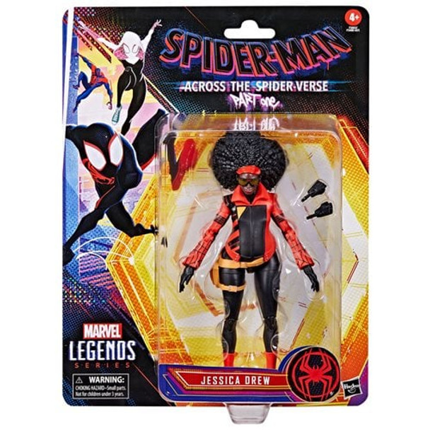 Spider-Man Across The Spider-Verse Marvel Legends Jessica Drew Spider-Woman