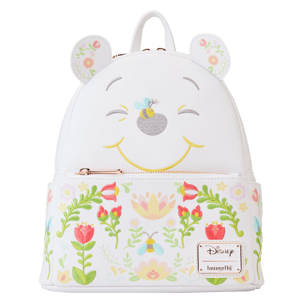 Loungefly Disney Winnie The Pooh Cosplay Folk Floral Mini Backpack