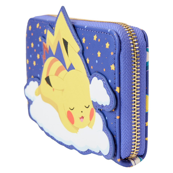 Loungefly Pokemon Sleeping Pikachu And Friends Zip Around Wallet