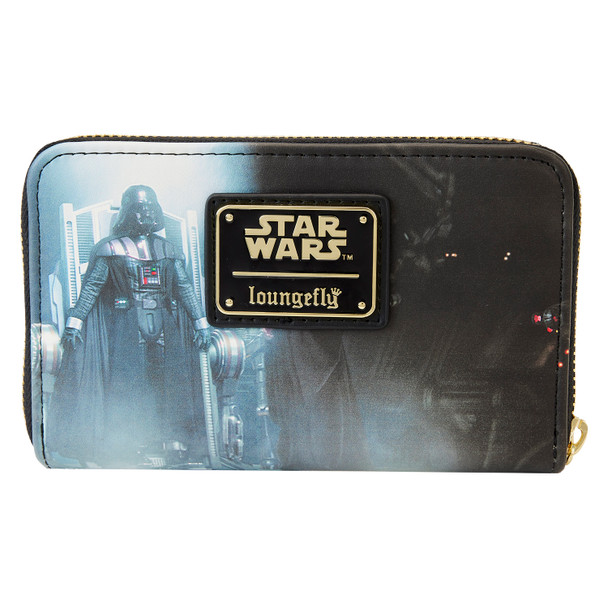 Loungefly Star Wars Episode Three Revenge Of The Sith Scene Zip Around Wallet