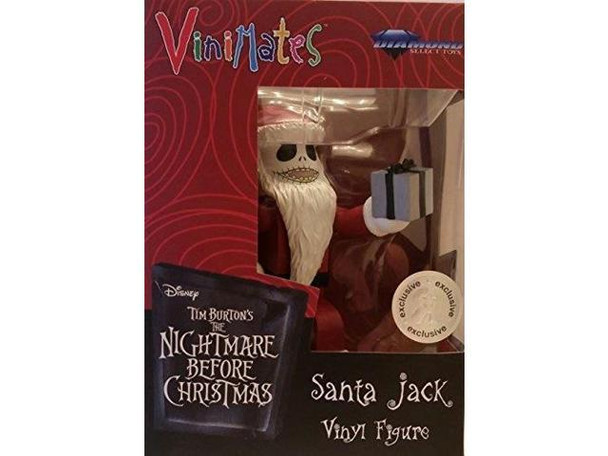 Diamond Select Toys The Nightmare Before Christmas: Santa Jack Skellington Vinimate