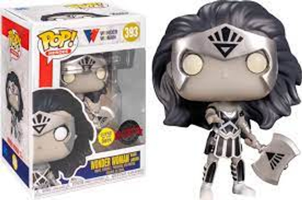 POP Heroes: Wonder Woman 80th Anniversary - Glow in The Dark Black Lantern Wonder Woman #393