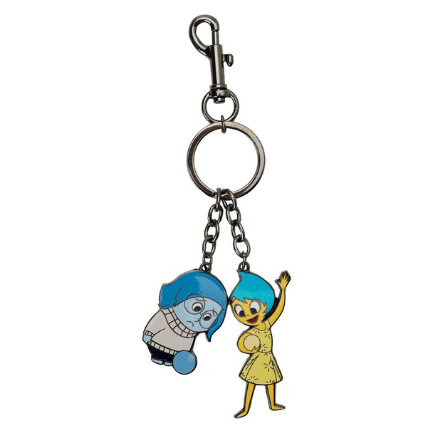 Loungefly Disney Inside Out Joy & Sadness Keychain