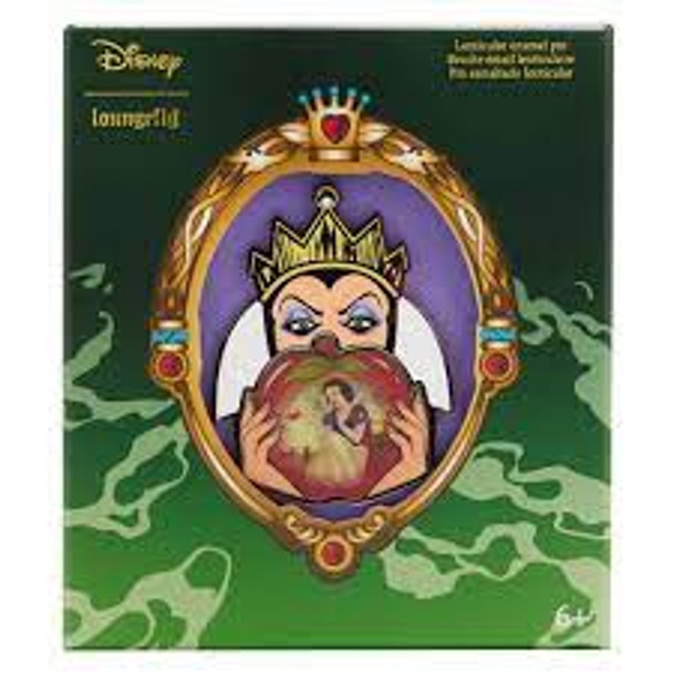 Loungefly Disney Evil Queen Lenticular 3 Inch Pin