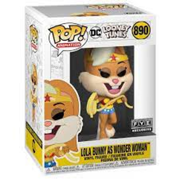 POP! Looney Tunes Lola Bunny as Wonder Woman #890 FYE