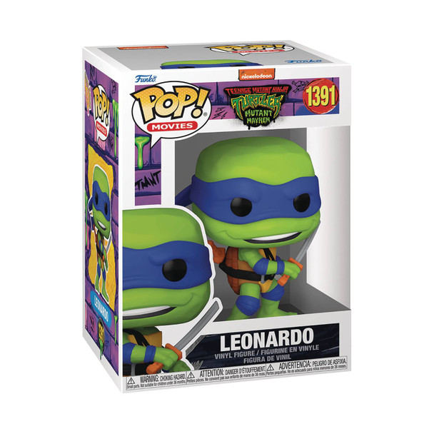 Pop! Movies: Teenage Mutant Ninja Turtles: Mutant Mayhem - Leonardo #1391