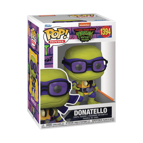 Pop! Movies: Teenage Mutant Ninja Turtles: Mutant Mayhem - Donatello #1394