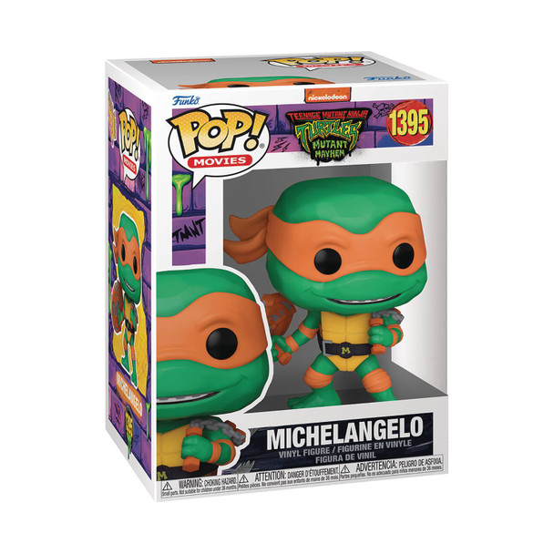 Pop! Movies: Teenage Mutant Ninja Turtles: Mutant Mayhem - Michelangelo #1395