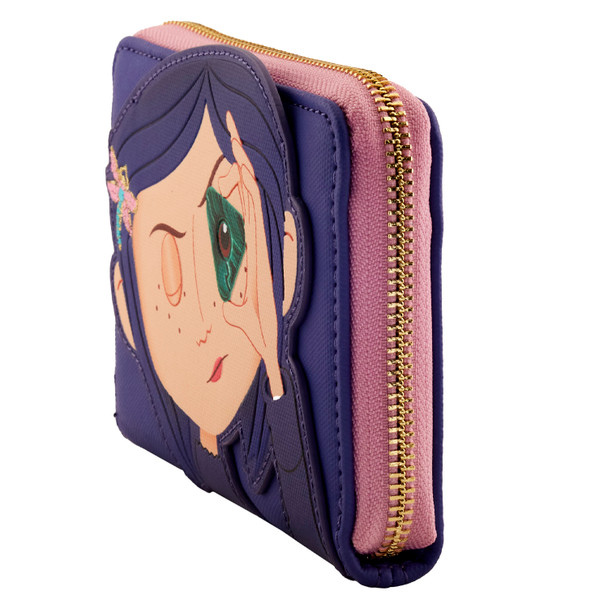 Loungefly Laika Coraline Stars Cosplay Zip Around Wallet