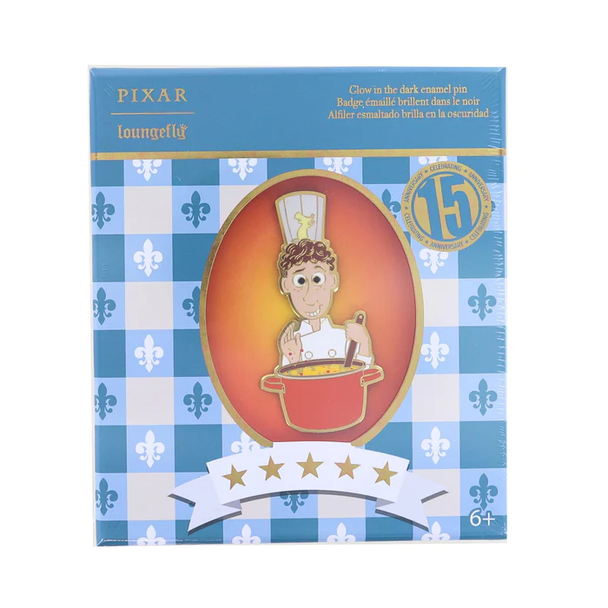 Loungefly Disney Ratatouille 15th Anniversary 3 inch Collector Pin