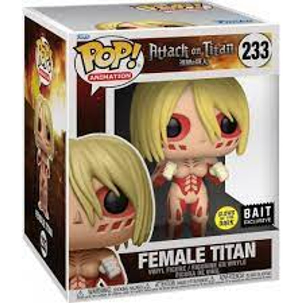 Pop! Anime Attack on Titan - Female Titan #233 Glow