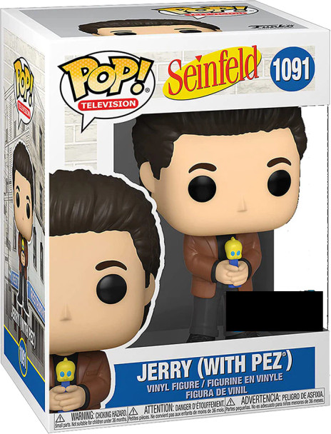 Pop! TV: Seinfeld #1091 Jerry (with pez) Walmart Exclusive #1091