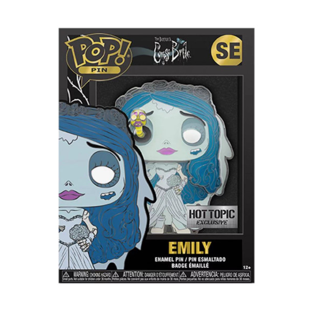 POP! Pin Corpse Bride Emily Large Enamel Pin Exclusive