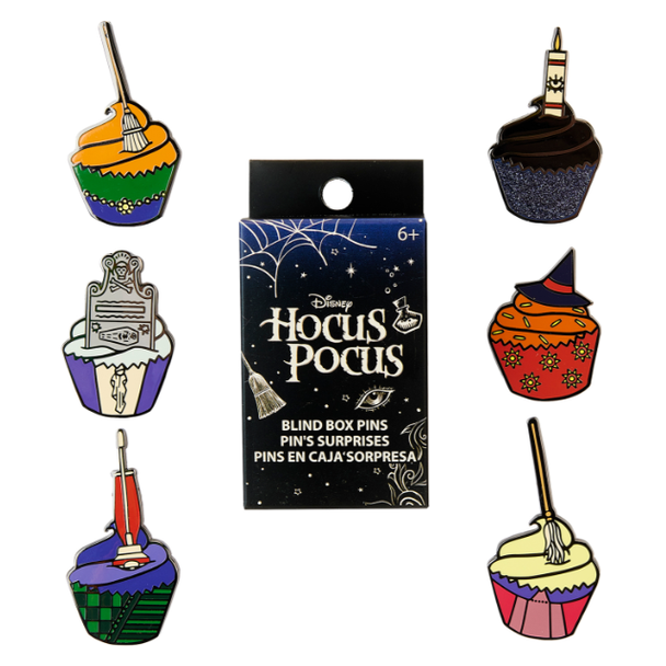 Loungefly Disney Hocus Pocus Sweets Blind Box Pin [ONE RANDOM PIN]