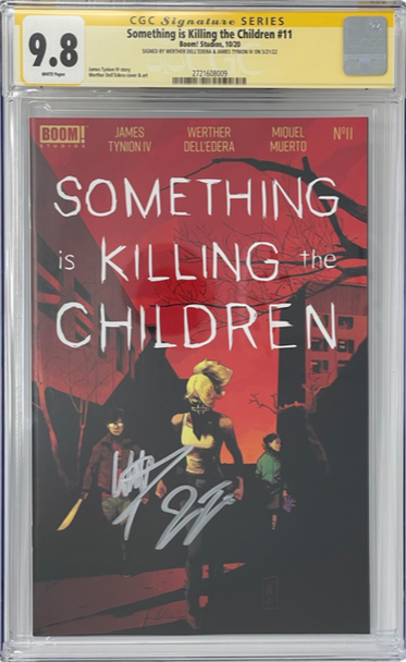 Something is Killing the Children 11 Signature Series CGC 9.8 Double Signed