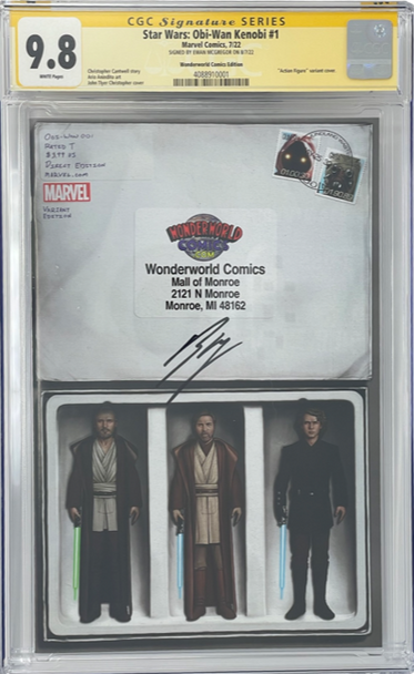 Star Wars Obi-Wan Kenobi 1 Signature Series CGC 9.8 Ewan McGregor