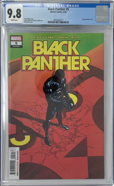 Black Panther 5 CGC 9.8 2nd Tosin