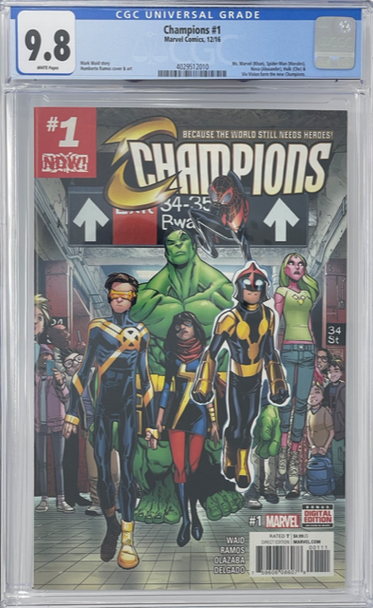 Champions 1 CGC 9.8