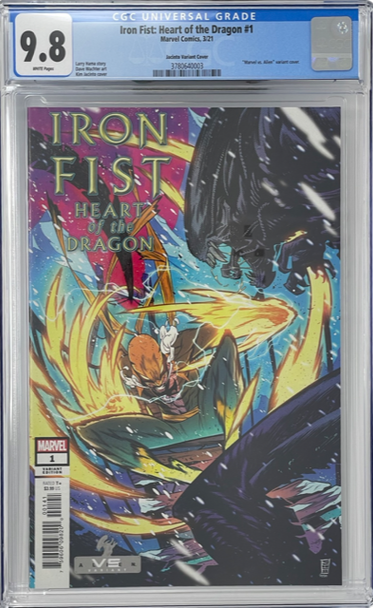 Iron Fist Heart of the Dragon 1 CGC 9.8 1st Mother of Mercy