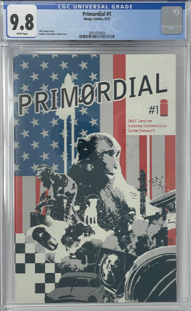 Primordial 1 CGC 9.8 Sorrentino Cover