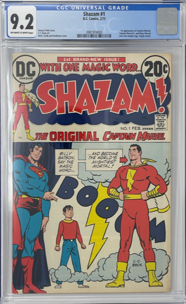 Shazam 1 CGC 9.2 (1973)