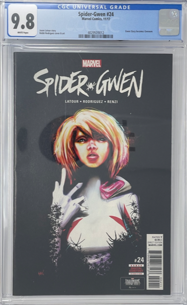 Spider-Gwen 24 CGC 9.8 1st Gwenom