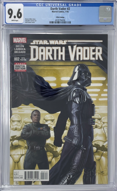 Star Wars Darth Vader 2 CGC 9.6 5th Print 1st Mention Doctor Aphra