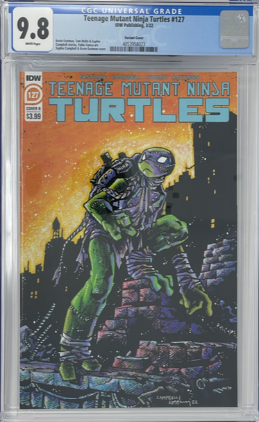 Teenage Mutant Ninja Turtles 127 CGC 9.8 1st Venus Cover