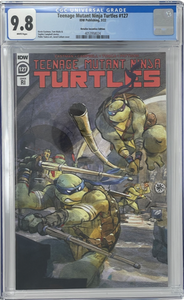 Teenage Mutant Ninja Turtles 127 CGC 9.8 Retailer Incentive Variant