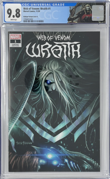 Web of Venom Wraith 1 CGC 9.8 Kirkham Variant A