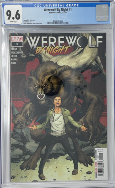 Werewolf By Night 1 CGC 9.6 1st Jake Gomez